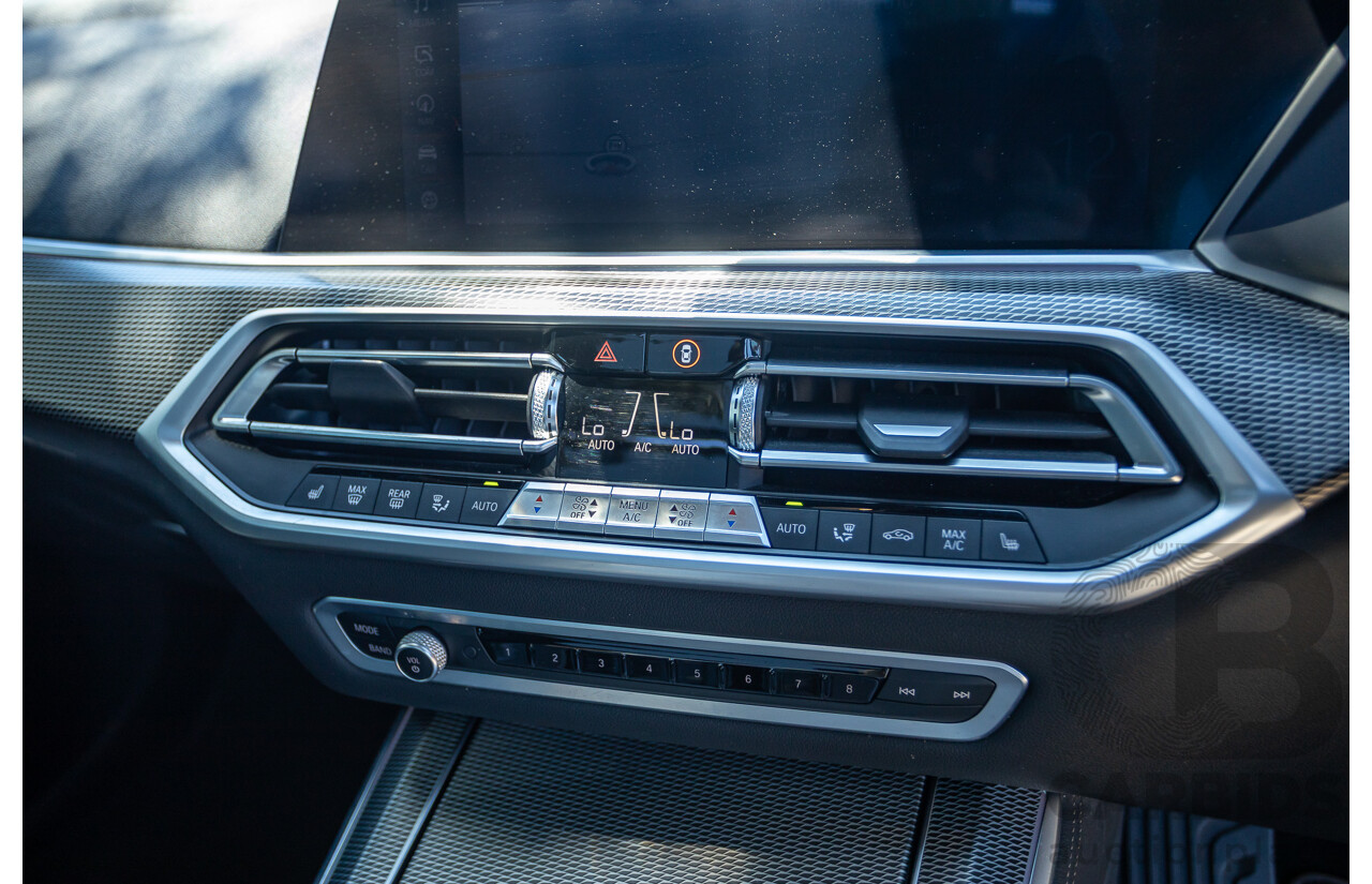 09/2019 BMW X5 xDrive30d M-Sport Performance Package (4x4) MY20 G05 4d Wagon Phytonic Blue Metallic Turbo Diesel 3.0L