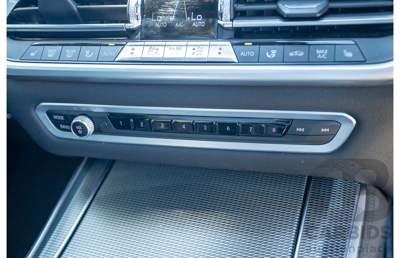 09/2019 BMW X5 xDrive30d M-Sport Performance Package (4x4) MY20 G05 4d Wagon Phytonic Blue Metallic Turbo Diesel 3.0L