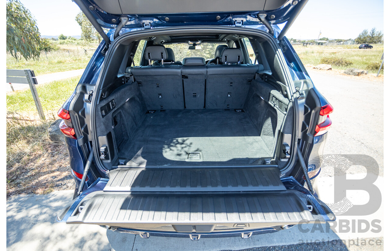 09/2019 BMW X5 xDrive30d M-Sport Performance Package (4x4) MY20 G05 4d Wagon Phytonic Blue Metallic Turbo Diesel 3.0L