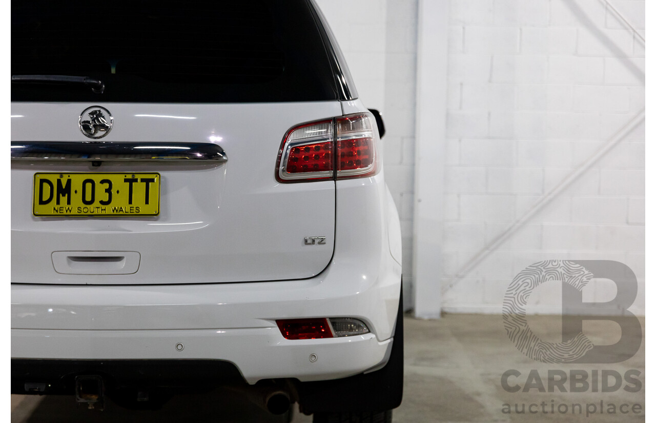 01/2017 Holden Trailblazer LTZ (4x4) RG MY17 4d Wagon Summit White Turbo Diesel 2.8L