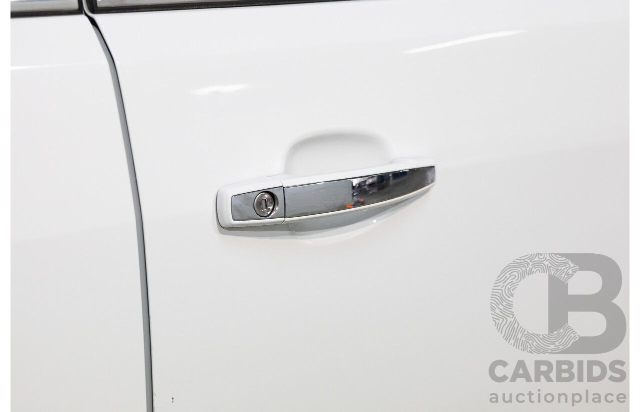 01/2017 Holden Trailblazer LTZ (4x4) RG MY17 4d Wagon Summit White Turbo Diesel 2.8L