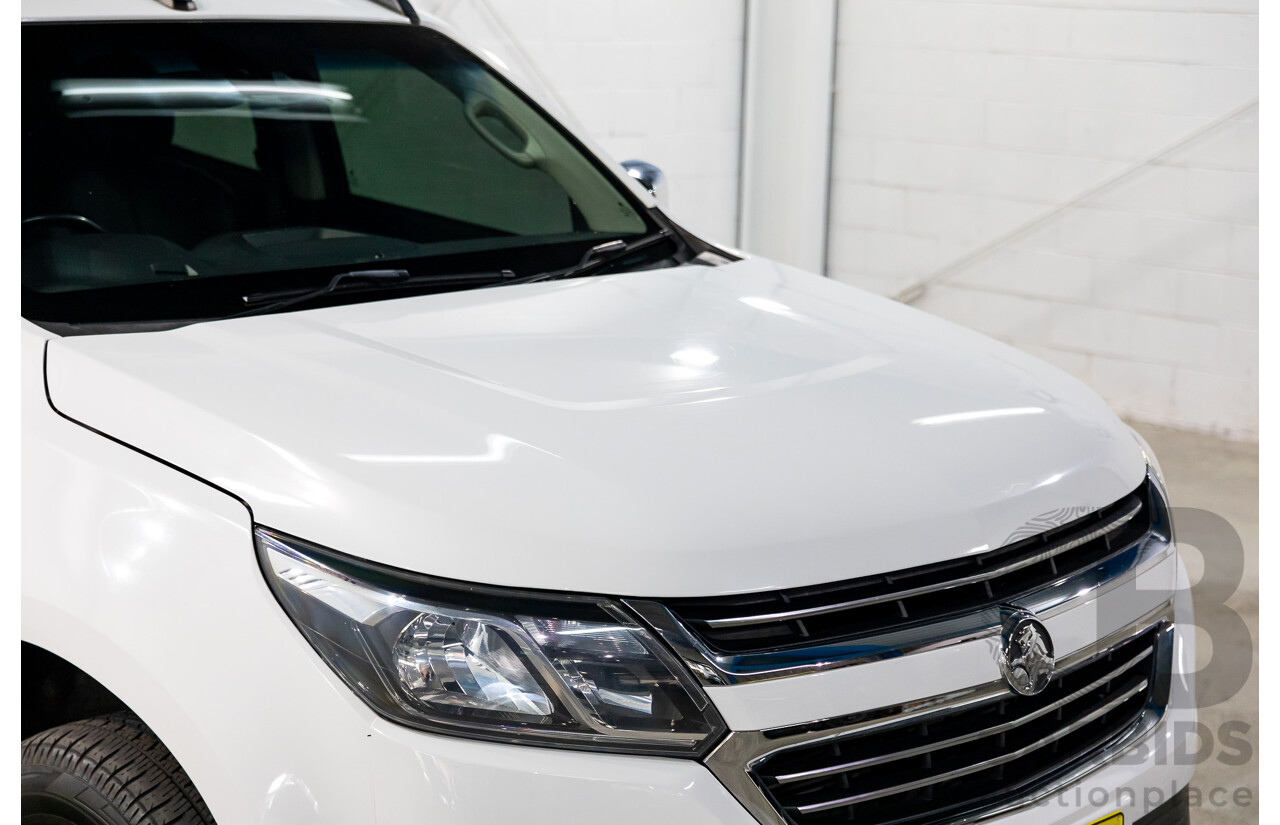 01/2017 Holden Trailblazer LTZ (4x4) RG MY17 4d Wagon Summit White Turbo Diesel 2.8L