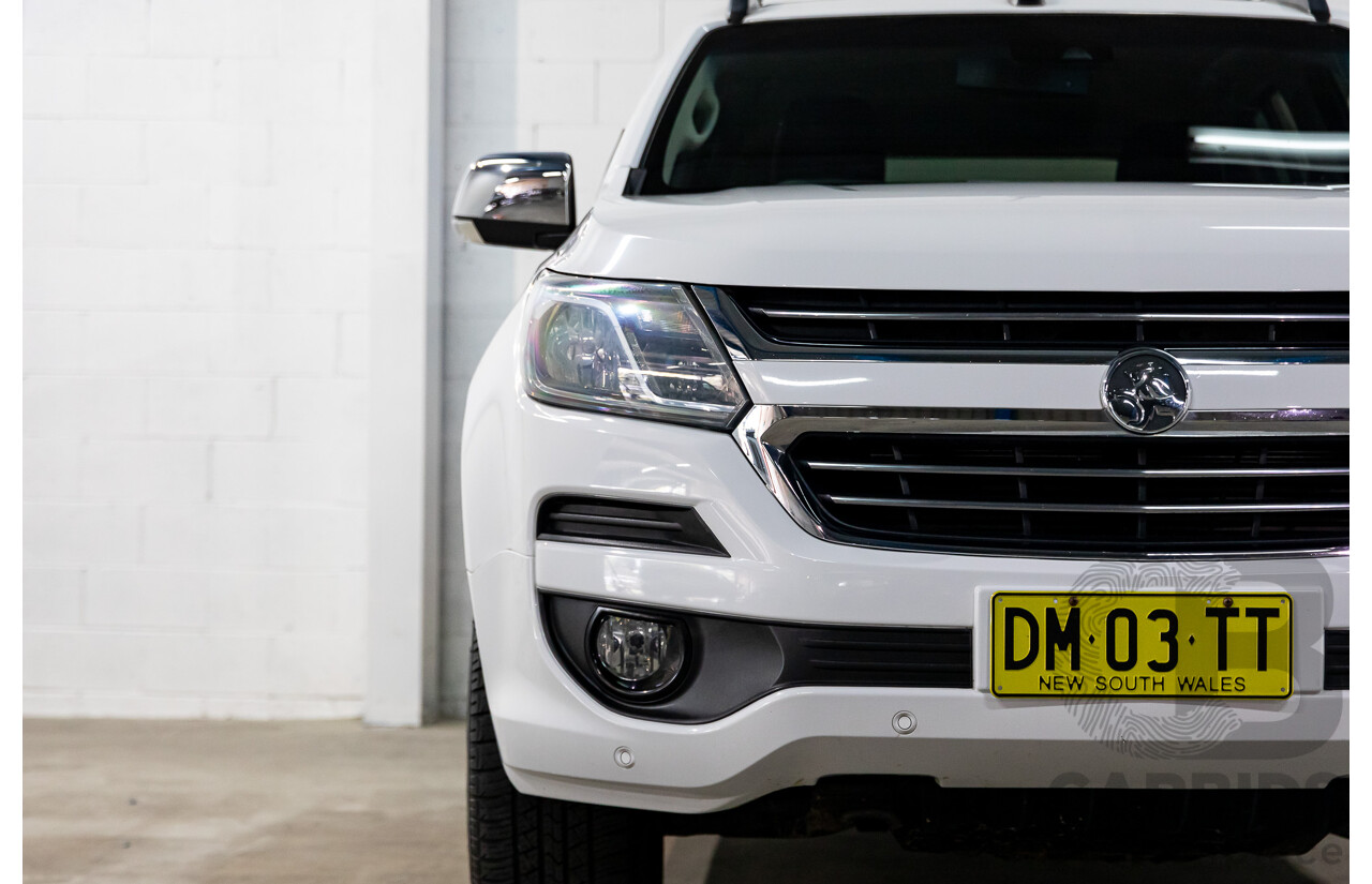 01/2017 Holden Trailblazer LTZ (4x4) RG MY17 4d Wagon Summit White Turbo Diesel 2.8L