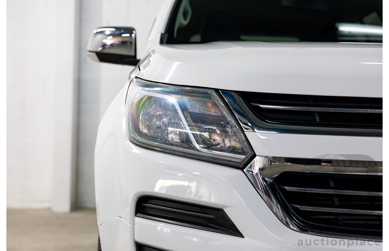 01/2017 Holden Trailblazer LTZ (4x4) RG MY17 4d Wagon Summit White Turbo Diesel 2.8L