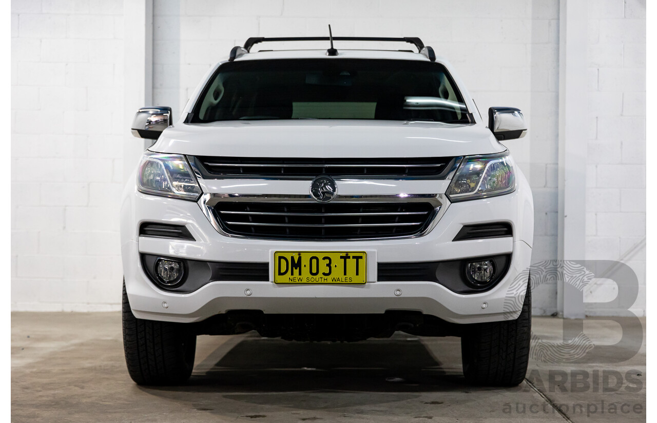 01/2017 Holden Trailblazer LTZ (4x4) RG MY17 4d Wagon Summit White Turbo Diesel 2.8L