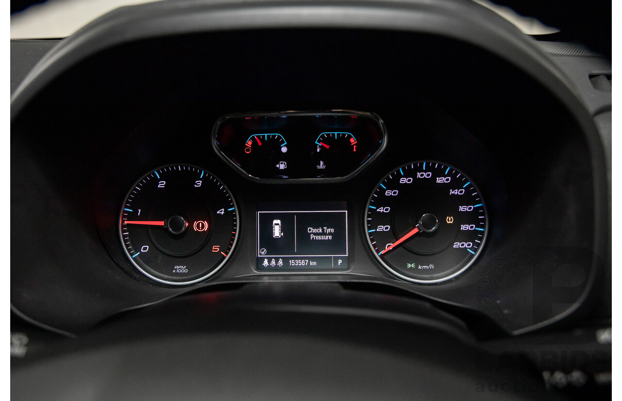 01/2017 Holden Trailblazer LTZ (4x4) RG MY17 4d Wagon Summit White Turbo Diesel 2.8L