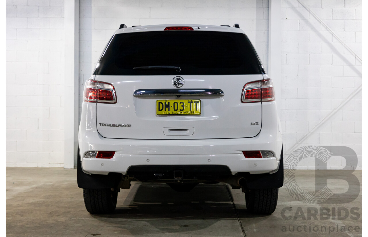 01/2017 Holden Trailblazer LTZ (4x4) RG MY17 4d Wagon Summit White Turbo Diesel 2.8L