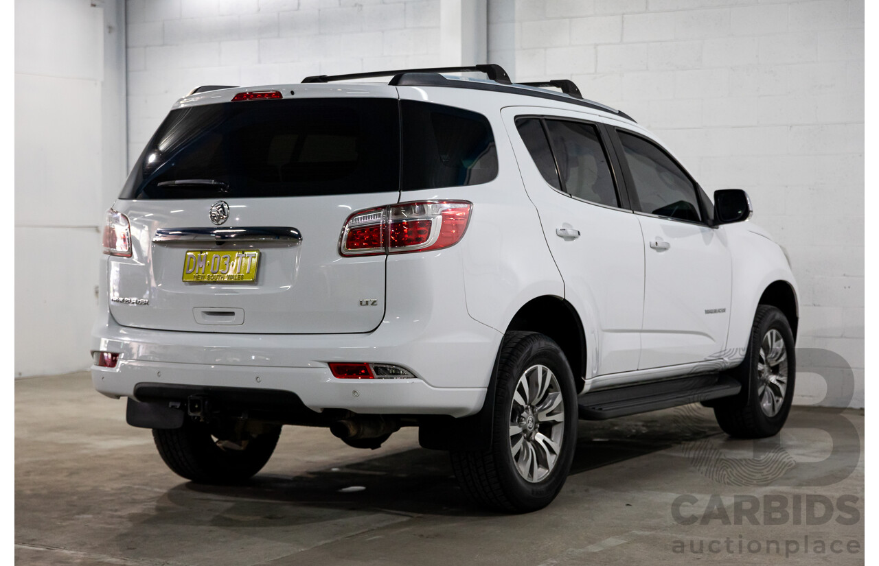 01/2017 Holden Trailblazer LTZ (4x4) RG MY17 4d Wagon Summit White Turbo Diesel 2.8L