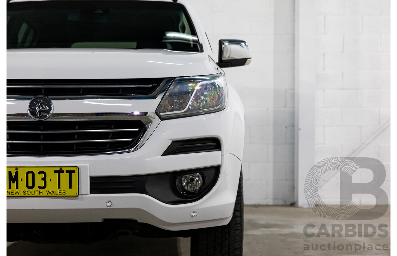 01/2017 Holden Trailblazer LTZ (4x4) RG MY17 4d Wagon Summit White Turbo Diesel 2.8L