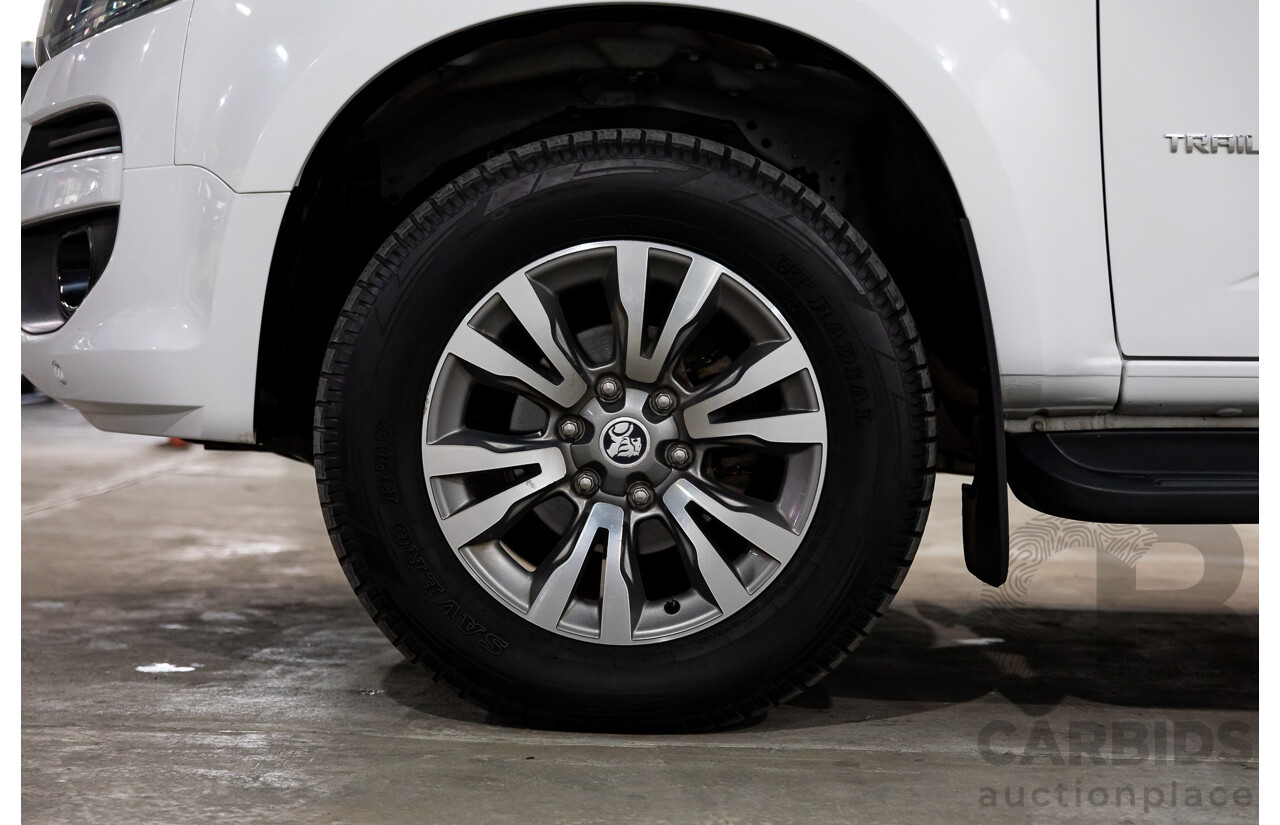 01/2017 Holden Trailblazer LTZ (4x4) RG MY17 4d Wagon Summit White Turbo Diesel 2.8L