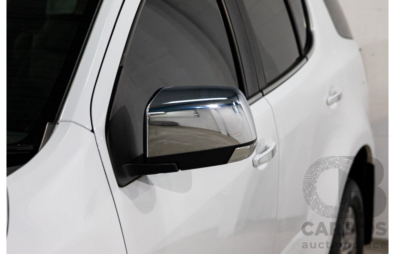 01/2017 Holden Trailblazer LTZ (4x4) RG MY17 4d Wagon Summit White Turbo Diesel 2.8L