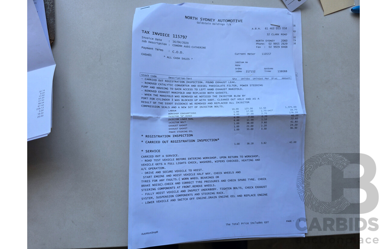 04/2014 Audi Q7 3.0 TDI S-Line Quattro (AWD) MY14 4D Wagon Black Turbo Diesel 3.0L (180kW) - 7 Seats