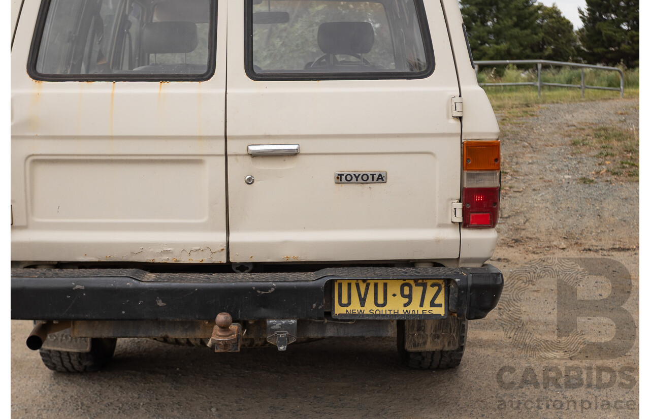 1/1981 Toyota Landcruiser Standard FJ60RV (4x4) 4d Wagon Beige 4.2L