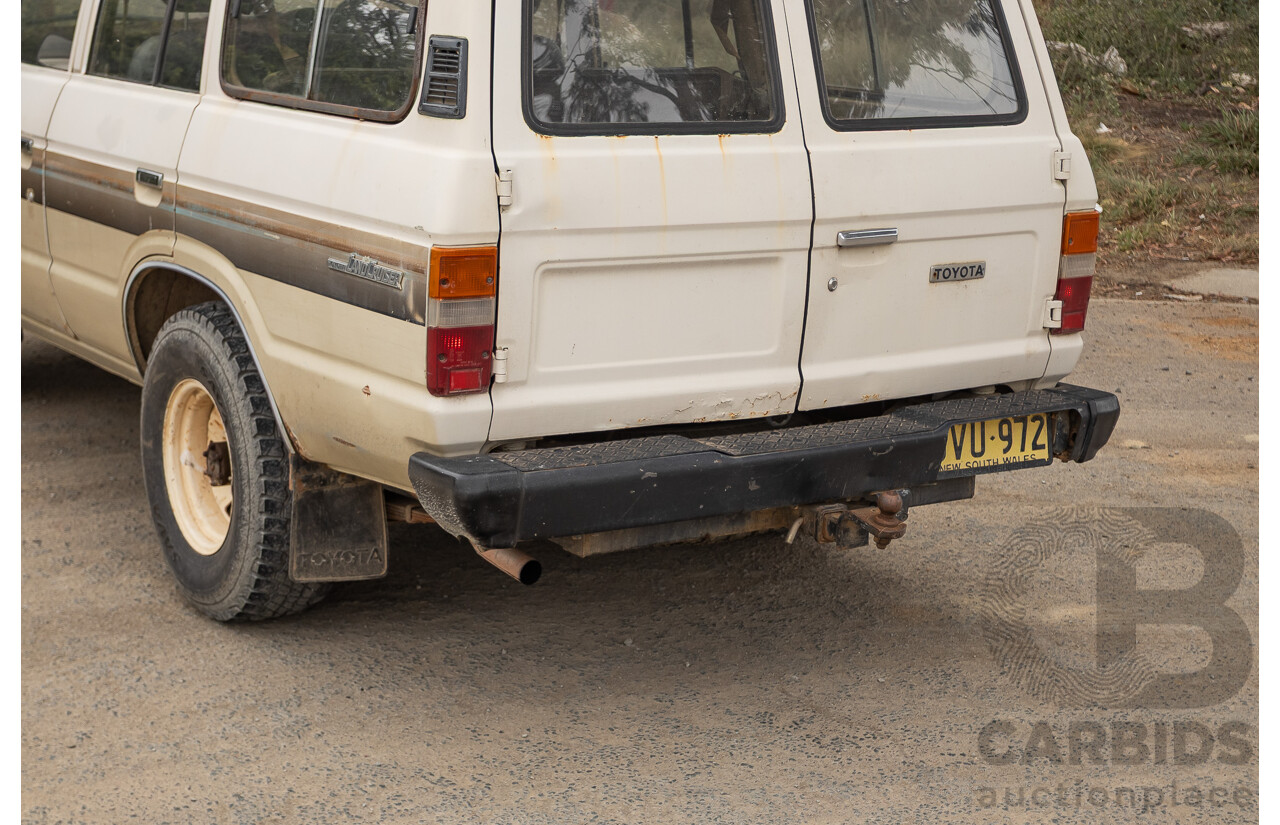 1/1981 Toyota Landcruiser Standard FJ60RV (4x4) 4d Wagon Beige 4.2L