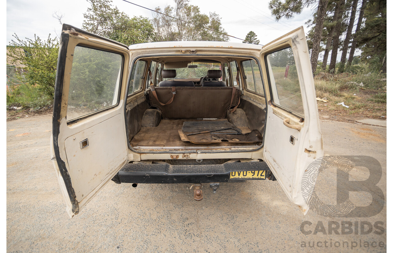 1/1981 Toyota Landcruiser Standard FJ60RV (4x4) 4d Wagon Beige 4.2L