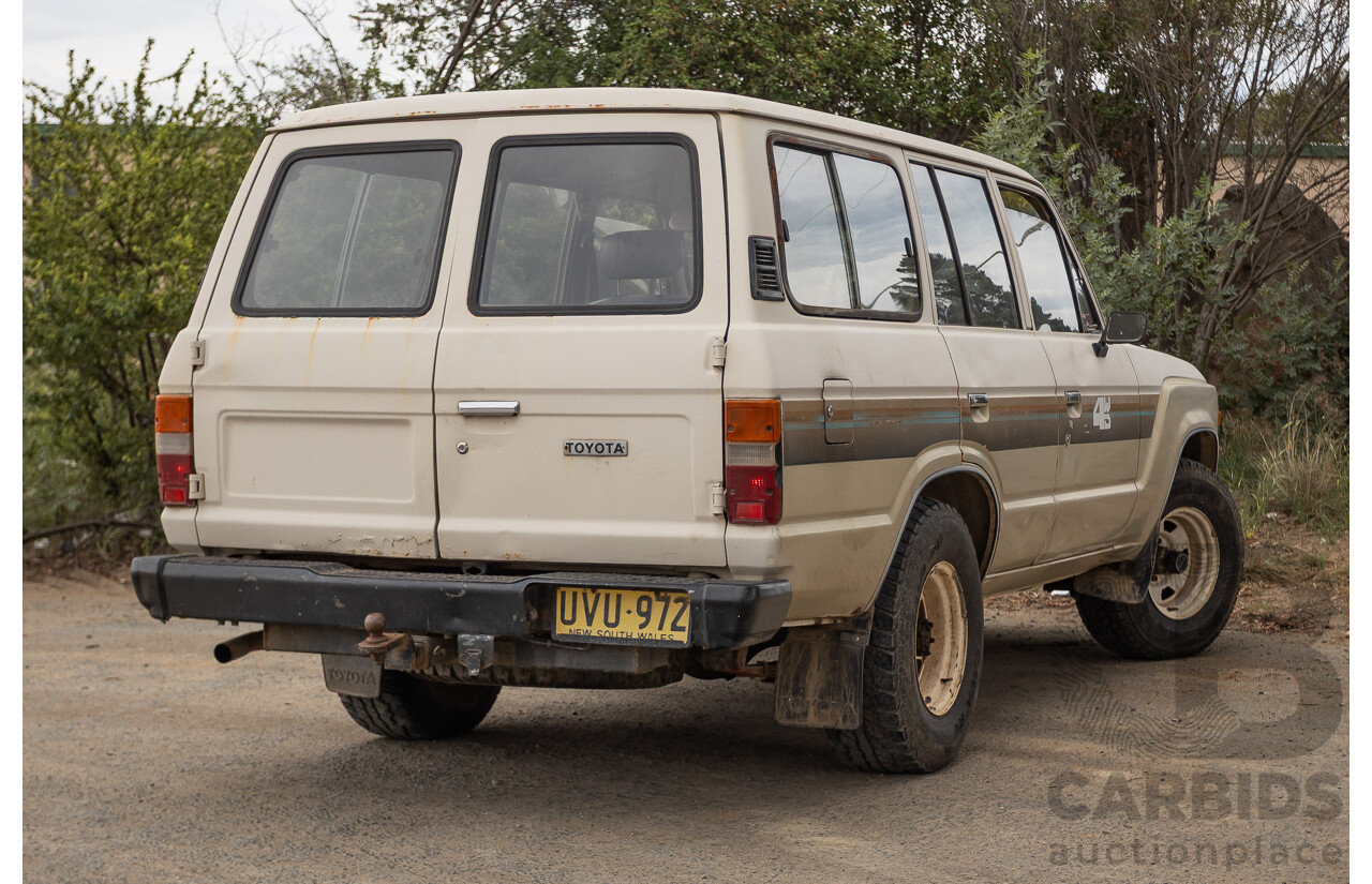 1/1981 Toyota Landcruiser Standard FJ60RV (4x4) 4d Wagon Beige 4.2L