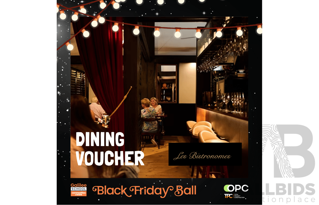 6-Course Degustation and Wine Dinner for Two at Les Bistronomes