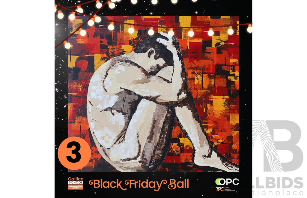 'Heartbreak' Art On Canvas By Michelle Raap