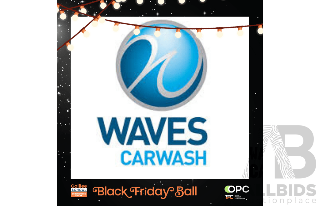 3 Months Unlimited Car Wash and Vac at Waves CarWash