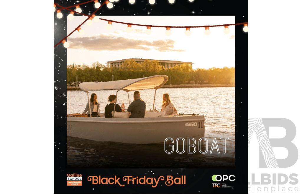 1-Hour GoBoat Ride on Lake Burley Griffin