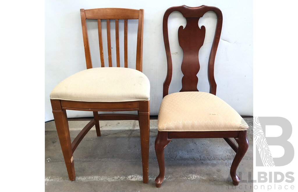Thomasville Kitchen Stool and Drexel Heritage Dining Chair
