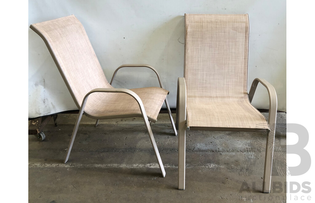 Palma Outdoor Dining Chairs - Lot of Four