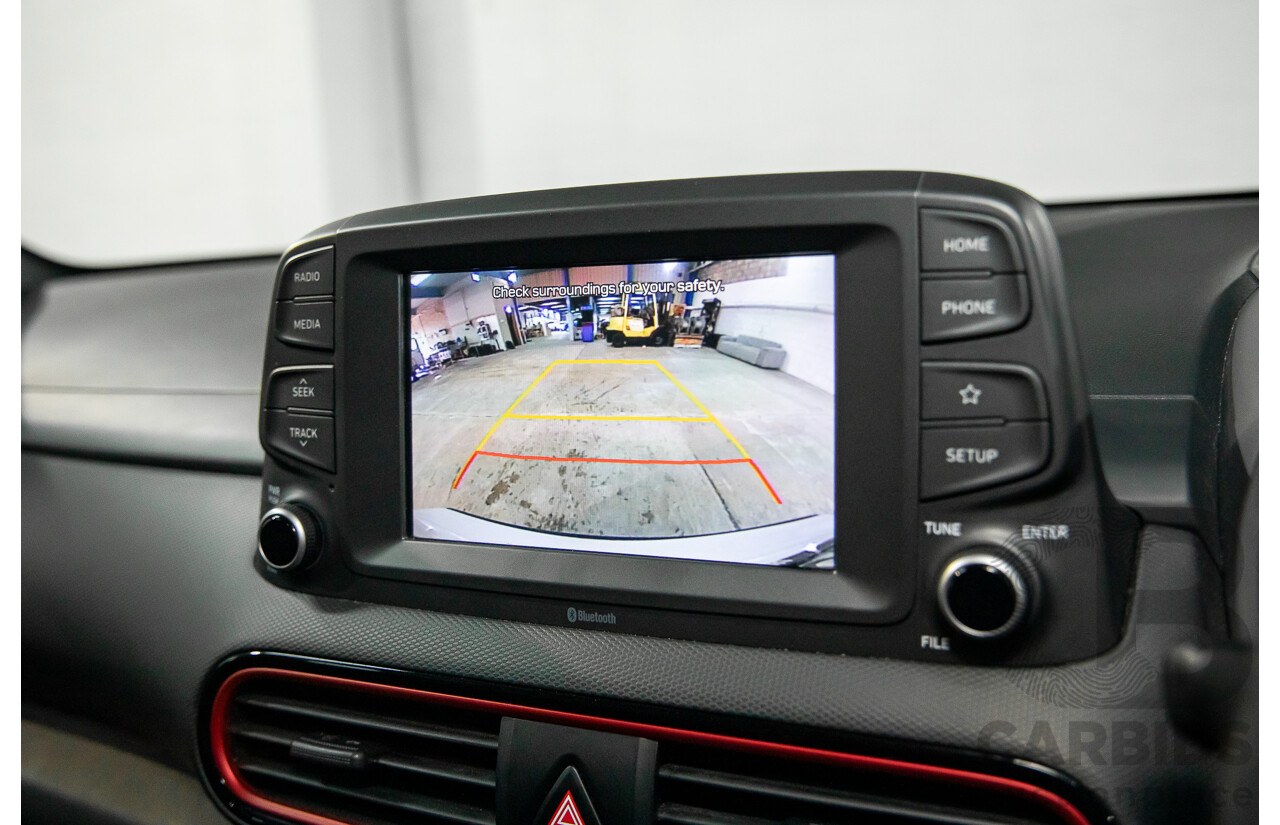 03/2018 Hyundai Kona Highlander (AWD) OS 4d Wagon Chalk White Turbo 1.6L