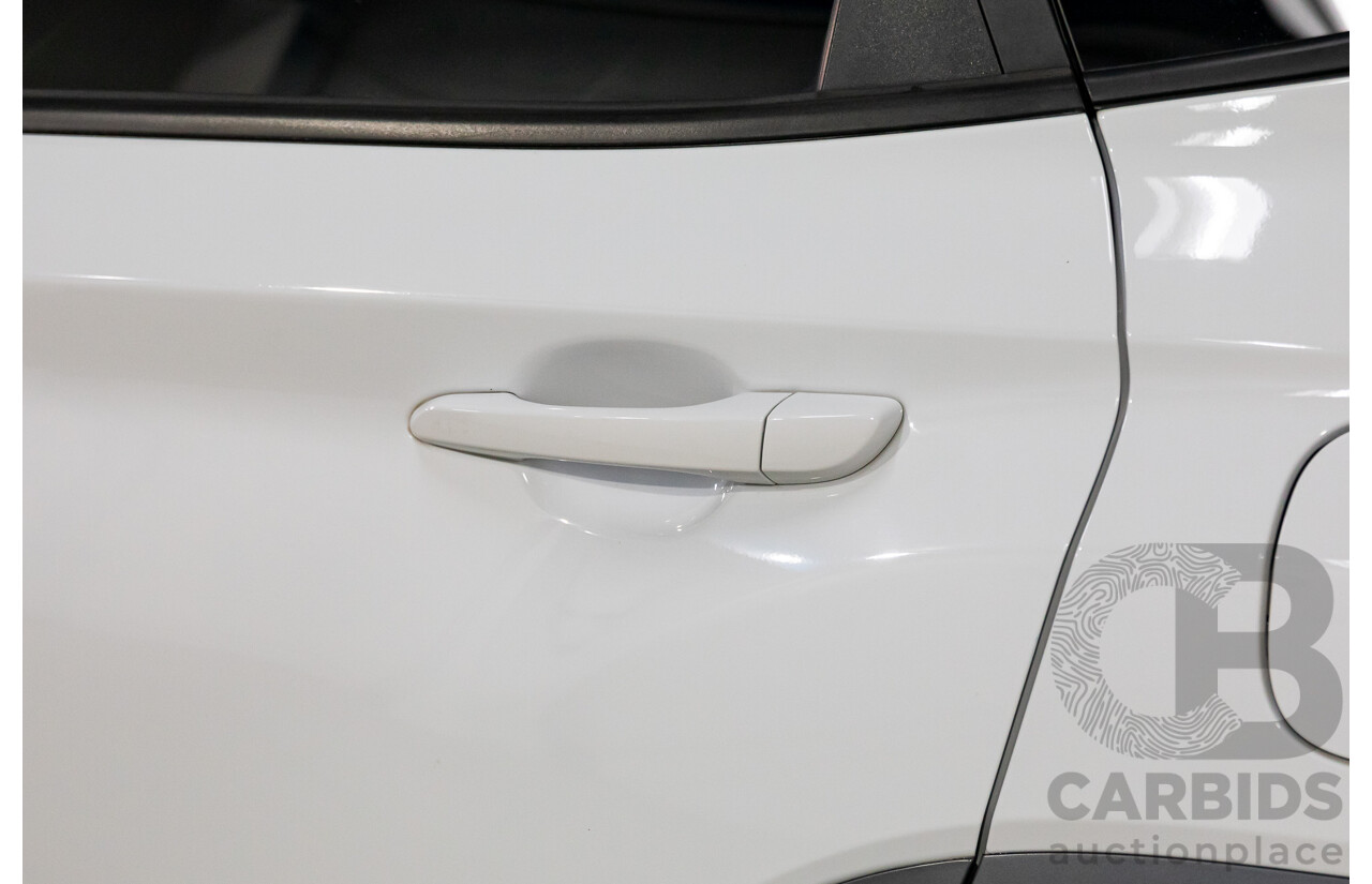 03/2018 Hyundai Kona Highlander (AWD) OS 4d Wagon Chalk White Turbo 1.6L