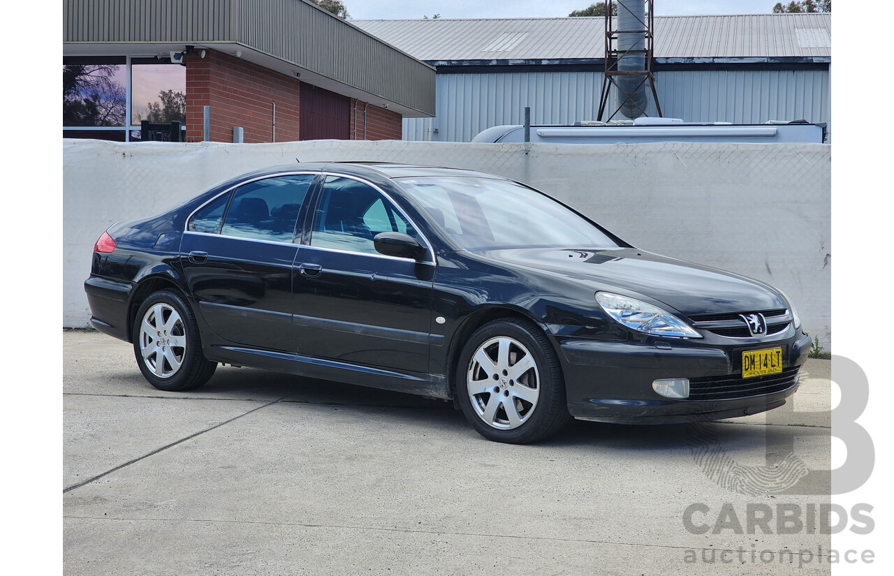 1/2005 Peugeot 607   4d Sedan Black 2.9L