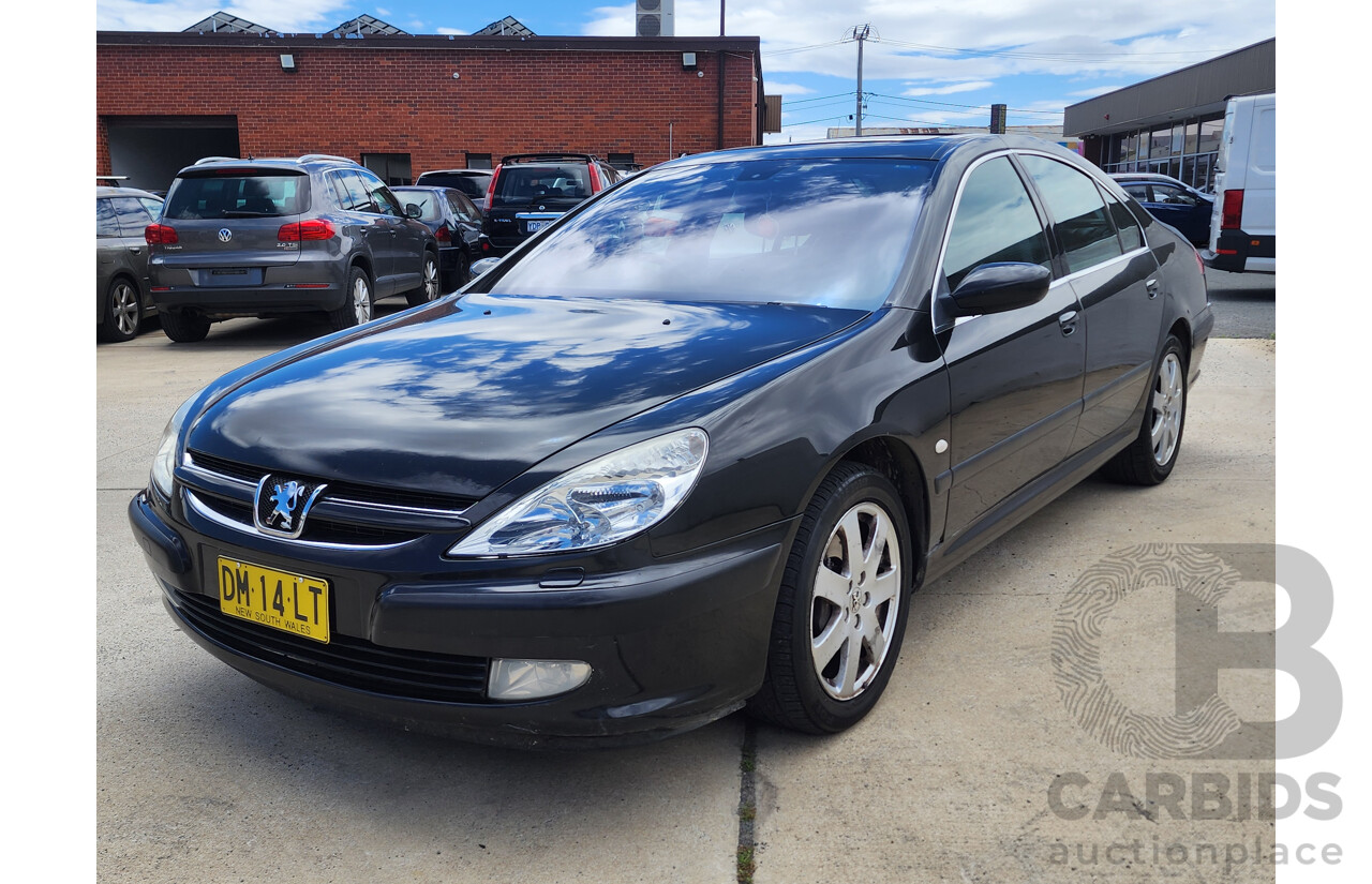 1/2005 Peugeot 607   4d Sedan Black 2.9L