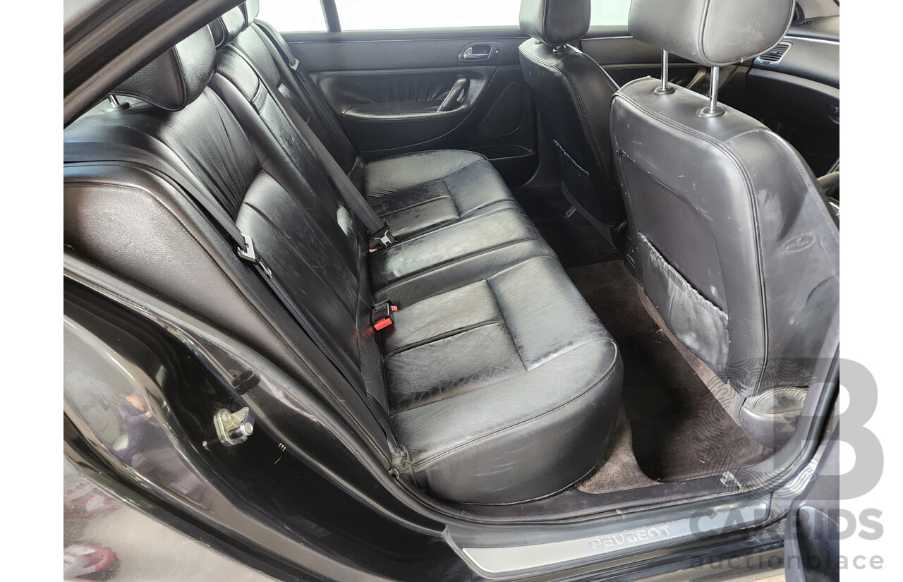 1/2005 Peugeot 607   4d Sedan Black 2.9L