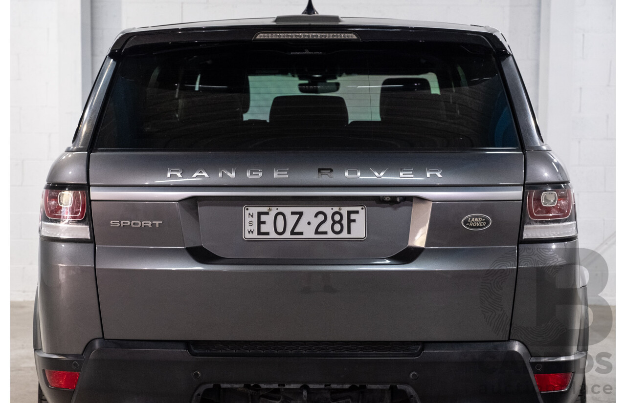 03/2017 Land Rover Range Rover Sport 3.0 TDV6 SE (AWD) LW MY17 4d Wagon Corris Grey Metallic Turbo Diesel 3.0L