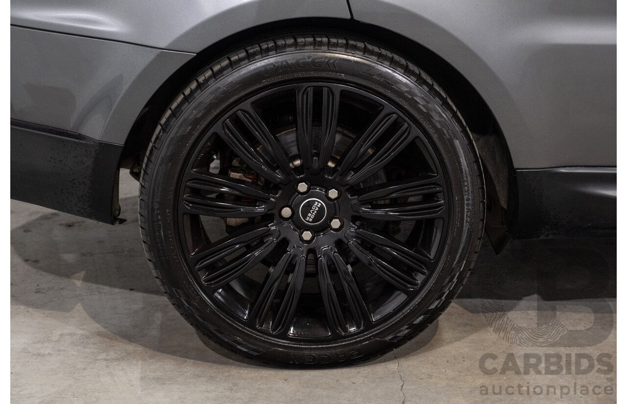 03/2017 Land Rover Range Rover Sport 3.0 TDV6 SE (AWD) LW MY17 4d Wagon Corris Grey Metallic Turbo Diesel 3.0L