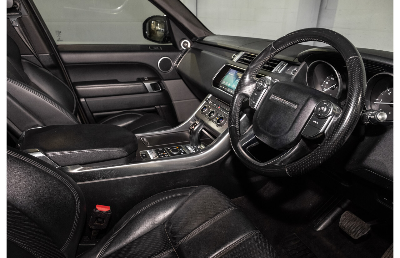 03/2017 Land Rover Range Rover Sport 3.0 TDV6 SE (AWD) LW MY17 4d Wagon Corris Grey Metallic Turbo Diesel 3.0L