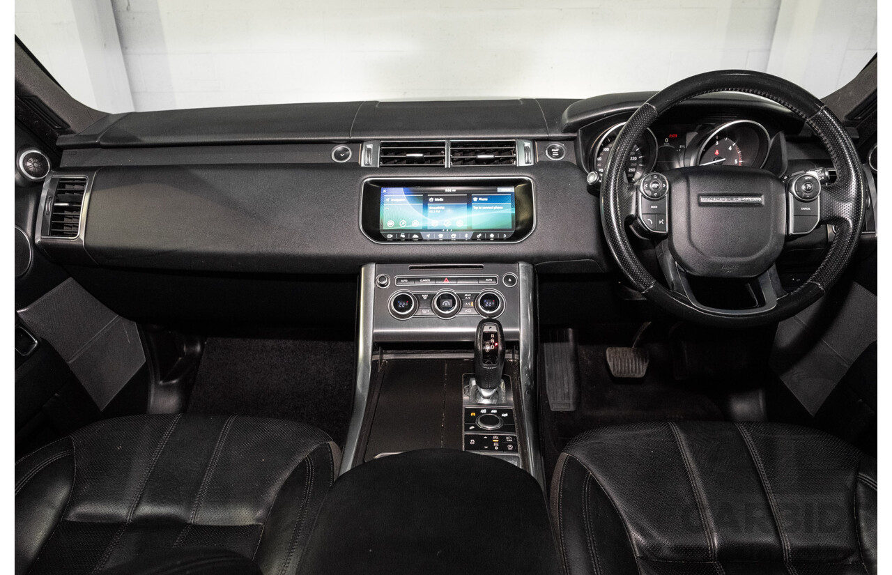 03/2017 Land Rover Range Rover Sport 3.0 TDV6 SE (AWD) LW MY17 4d Wagon Corris Grey Metallic Turbo Diesel 3.0L