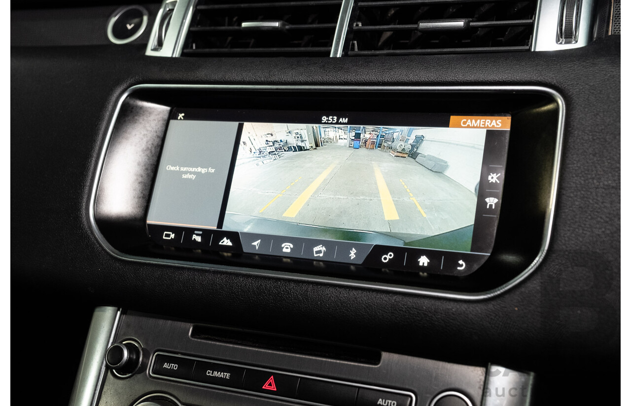 03/2017 Land Rover Range Rover Sport 3.0 TDV6 SE (AWD) LW MY17 4d Wagon Corris Grey Metallic Turbo Diesel 3.0L