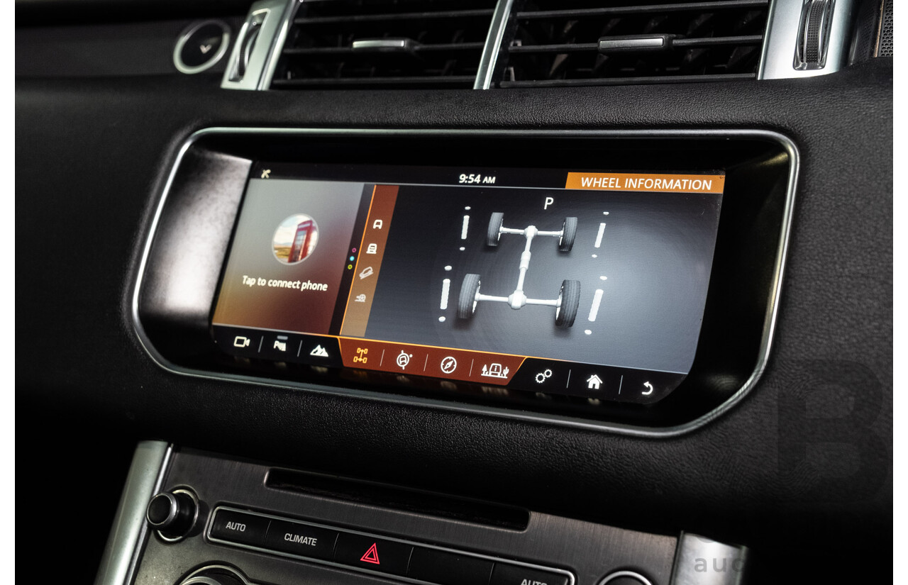 03/2017 Land Rover Range Rover Sport 3.0 TDV6 SE (AWD) LW MY17 4d Wagon Corris Grey Metallic Turbo Diesel 3.0L