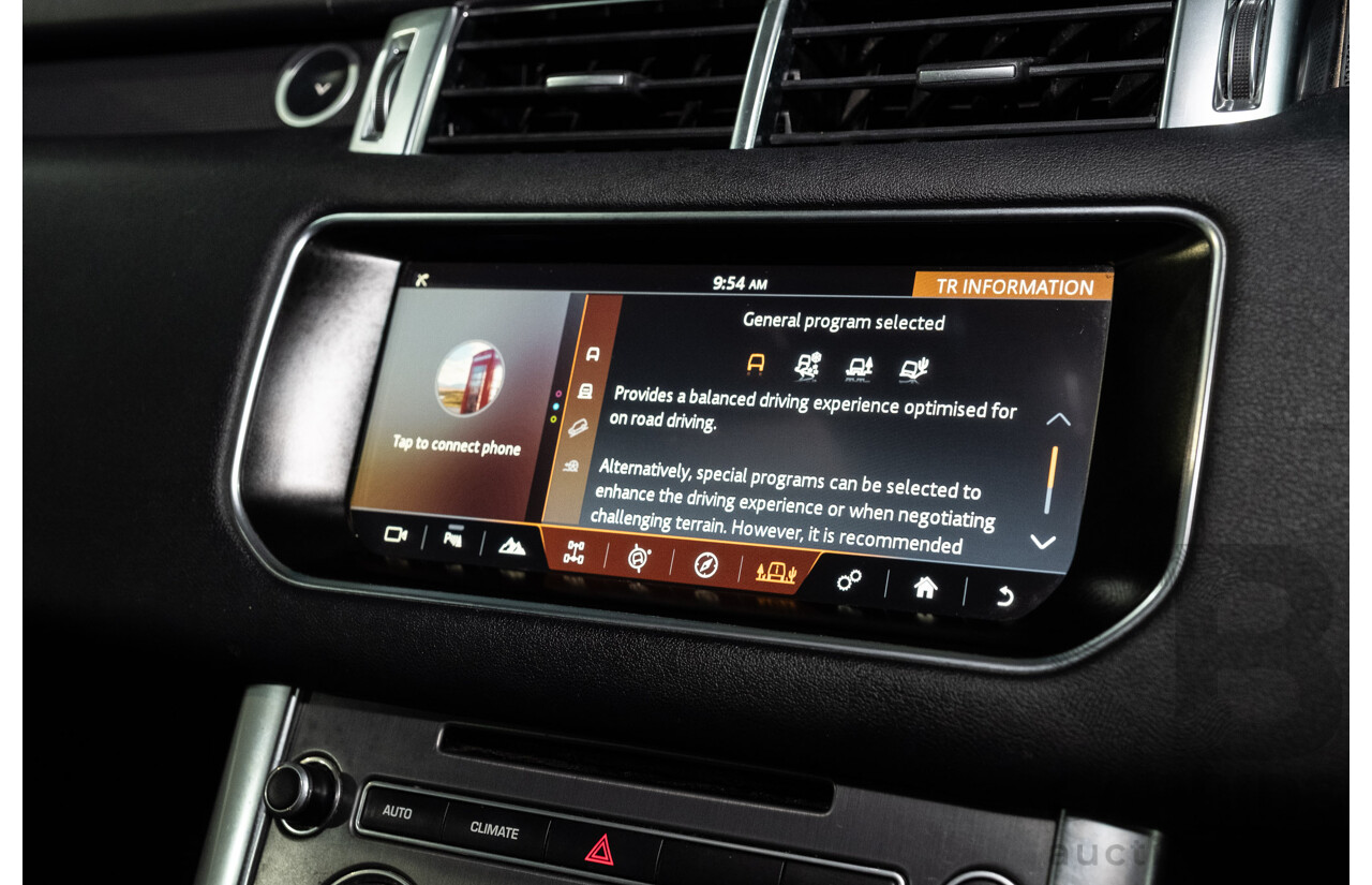 03/2017 Land Rover Range Rover Sport 3.0 TDV6 SE (AWD) LW MY17 4d Wagon Corris Grey Metallic Turbo Diesel 3.0L