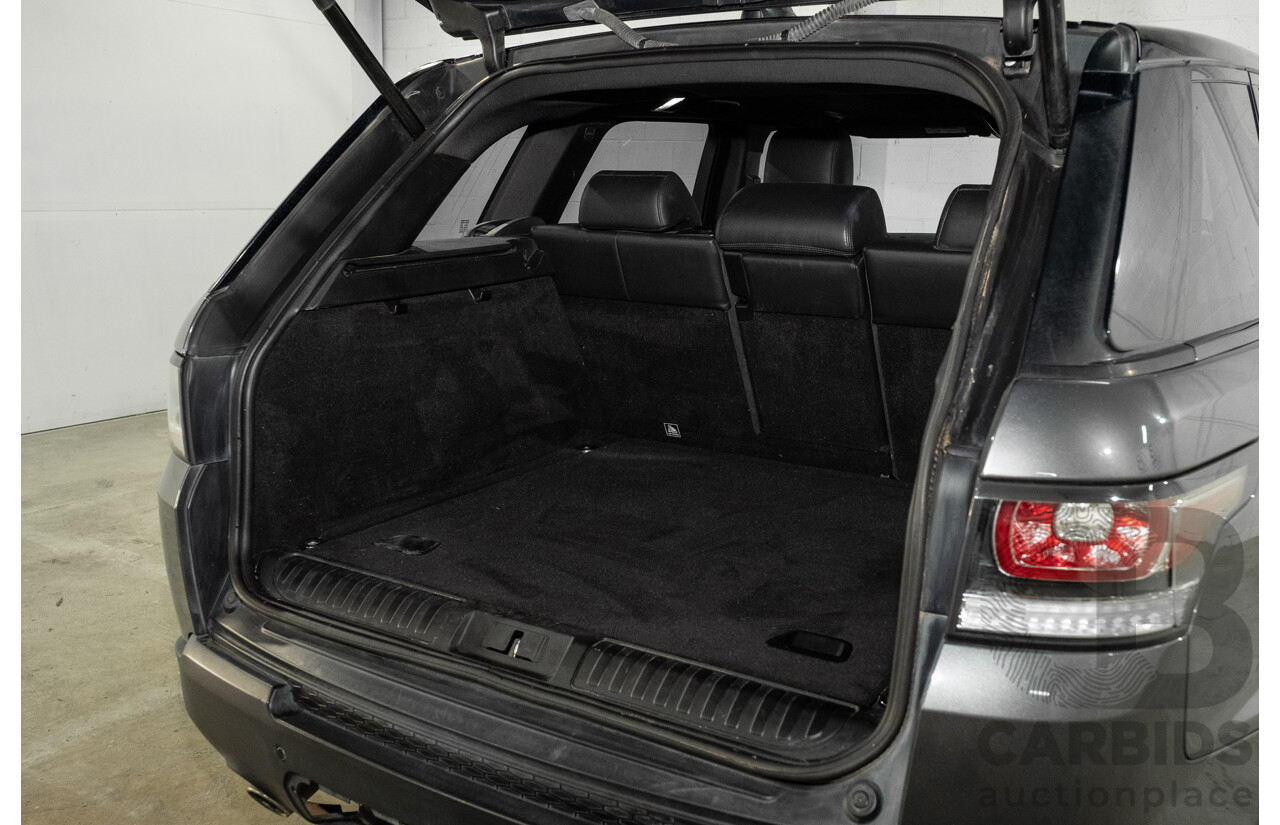 03/2017 Land Rover Range Rover Sport 3.0 TDV6 SE (AWD) LW MY17 4d Wagon Corris Grey Metallic Turbo Diesel 3.0L