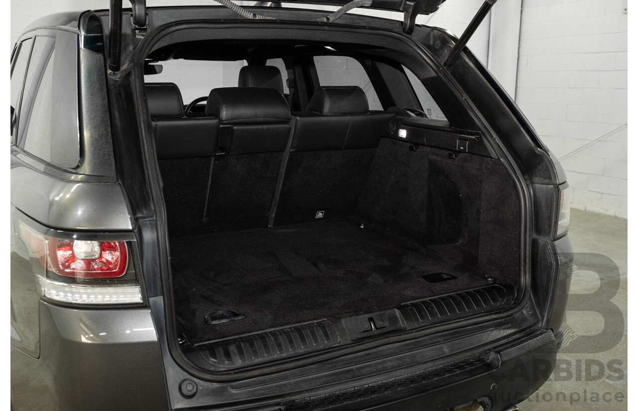 03/2017 Land Rover Range Rover Sport 3.0 TDV6 SE (AWD) LW MY17 4d Wagon Corris Grey Metallic Turbo Diesel 3.0L