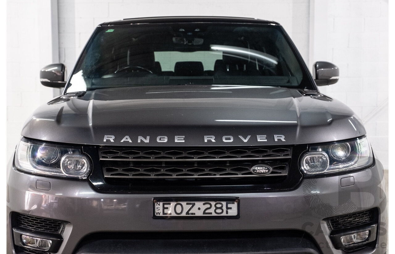 03/2017 Land Rover Range Rover Sport 3.0 TDV6 SE (AWD) LW MY17 4d Wagon Corris Grey Metallic Turbo Diesel 3.0L