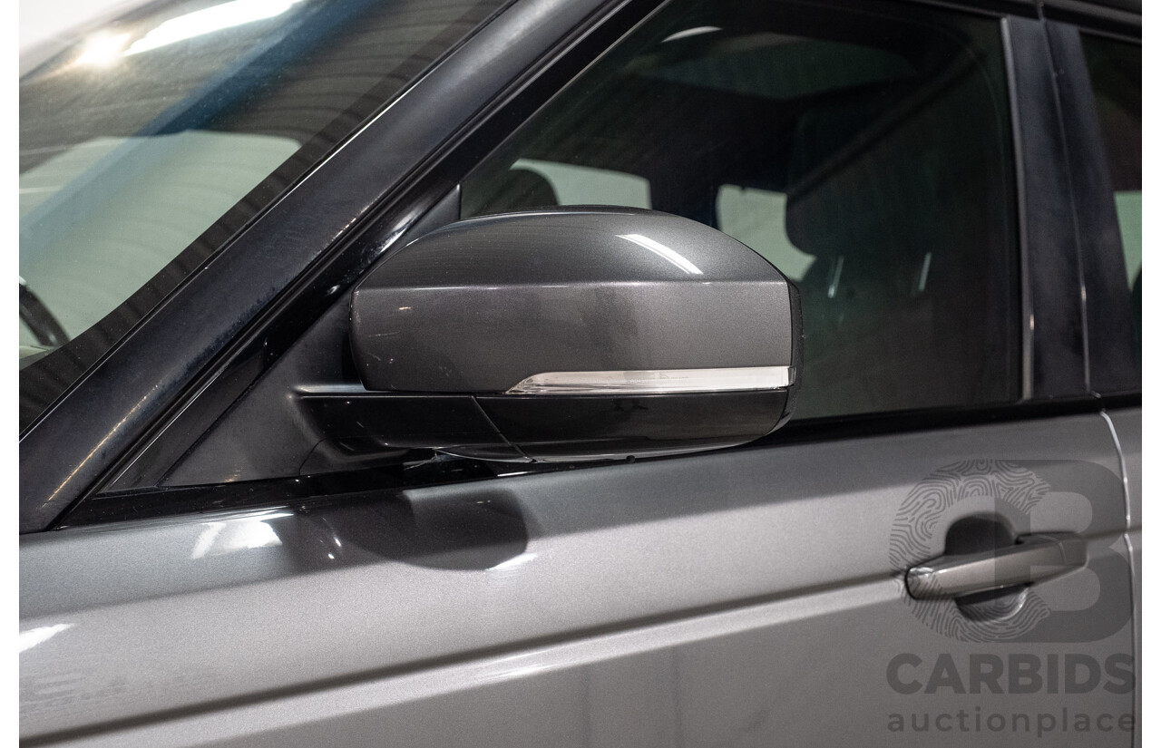 03/2017 Land Rover Range Rover Sport 3.0 TDV6 SE (AWD) LW MY17 4d Wagon Corris Grey Metallic Turbo Diesel 3.0L