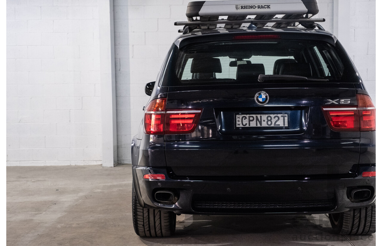 8/2013 Bmw X5 Xdrive 30d M Sport E70 MY12 UPGRADE 4d Wagon Carbon Black Metallic Turbo Diesel 3.0L