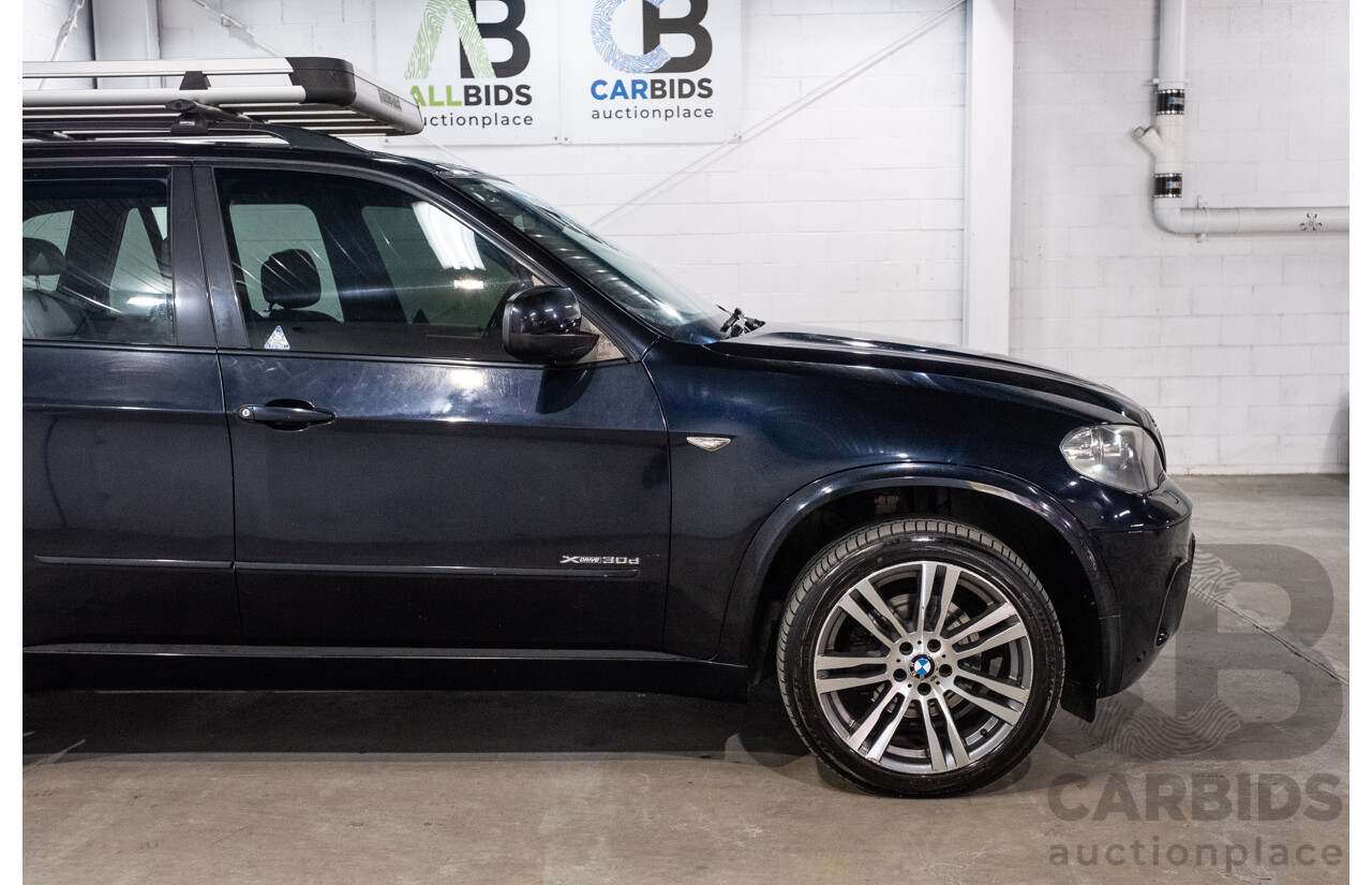 8/2013 Bmw X5 Xdrive 30d M Sport E70 MY12 UPGRADE 4d Wagon Carbon Black Metallic Turbo Diesel 3.0L