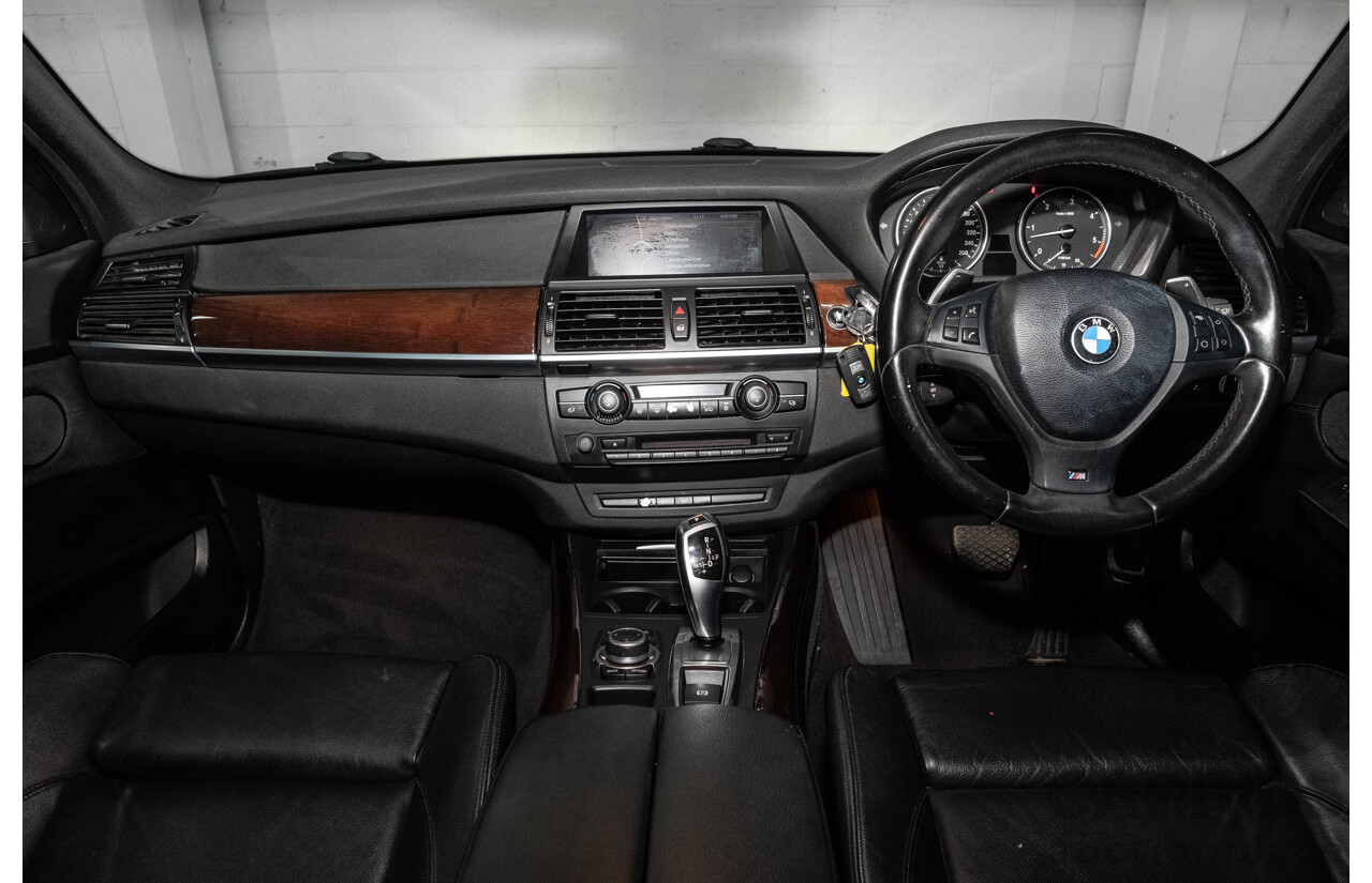 8/2013 Bmw X5 Xdrive 30d M Sport E70 MY12 UPGRADE 4d Wagon Carbon Black Metallic Turbo Diesel 3.0L