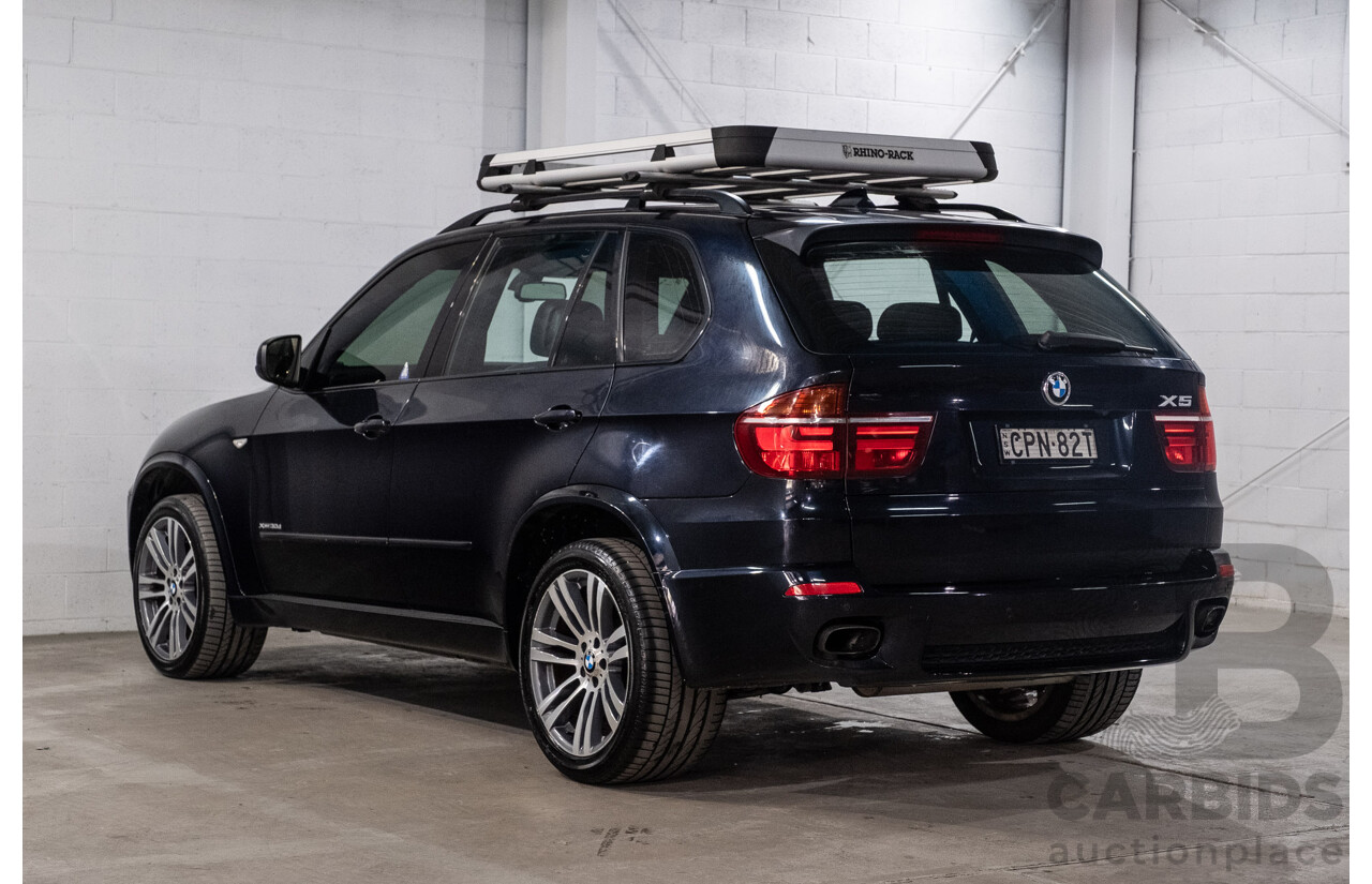 8/2013 Bmw X5 Xdrive 30d M Sport E70 MY12 UPGRADE 4d Wagon Carbon Black Metallic Turbo Diesel 3.0L