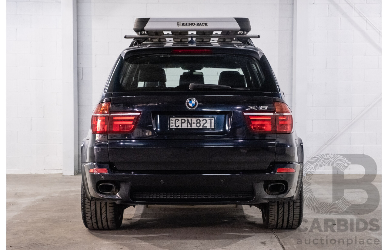 8/2013 Bmw X5 Xdrive 30d M Sport E70 MY12 UPGRADE 4d Wagon Carbon Black Metallic Turbo Diesel 3.0L
