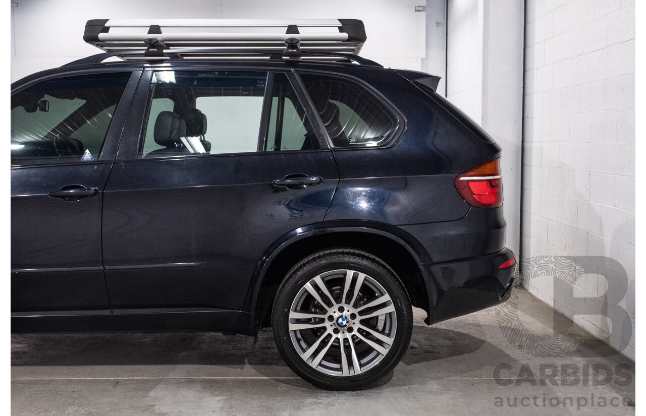 8/2013 Bmw X5 Xdrive 30d M Sport E70 MY12 UPGRADE 4d Wagon Carbon Black Metallic Turbo Diesel 3.0L