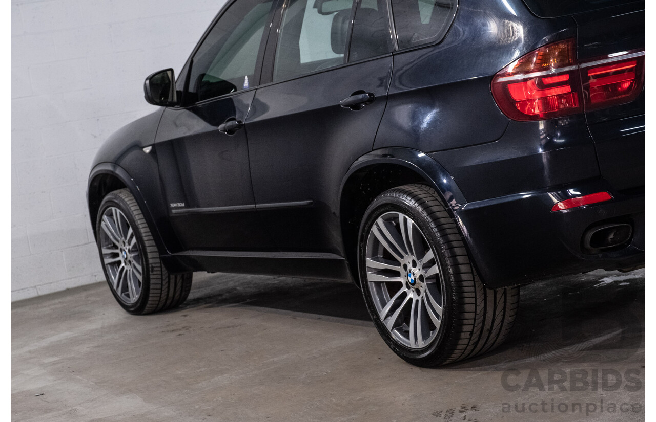 8/2013 Bmw X5 Xdrive 30d M Sport E70 MY12 UPGRADE 4d Wagon Carbon Black Metallic Turbo Diesel 3.0L