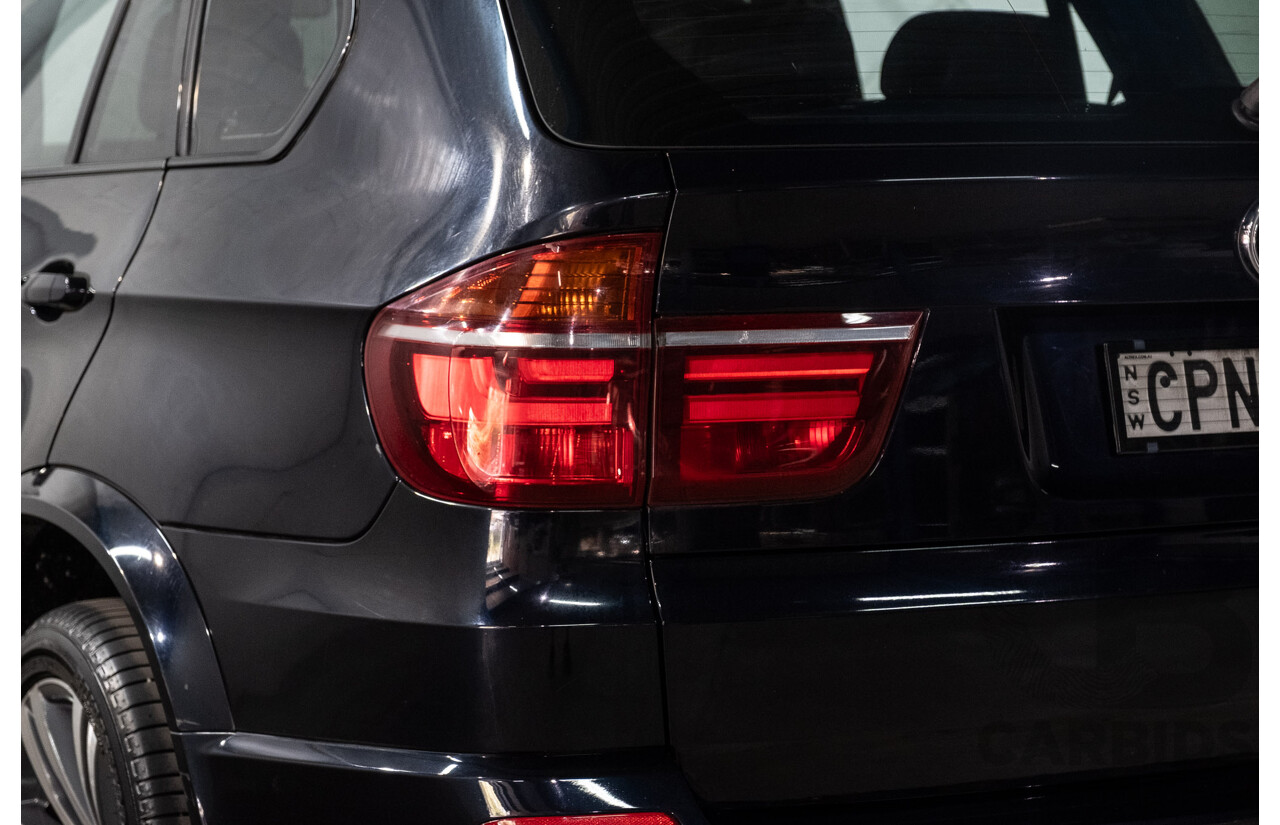 8/2013 Bmw X5 Xdrive 30d M Sport E70 MY12 UPGRADE 4d Wagon Carbon Black Metallic Turbo Diesel 3.0L